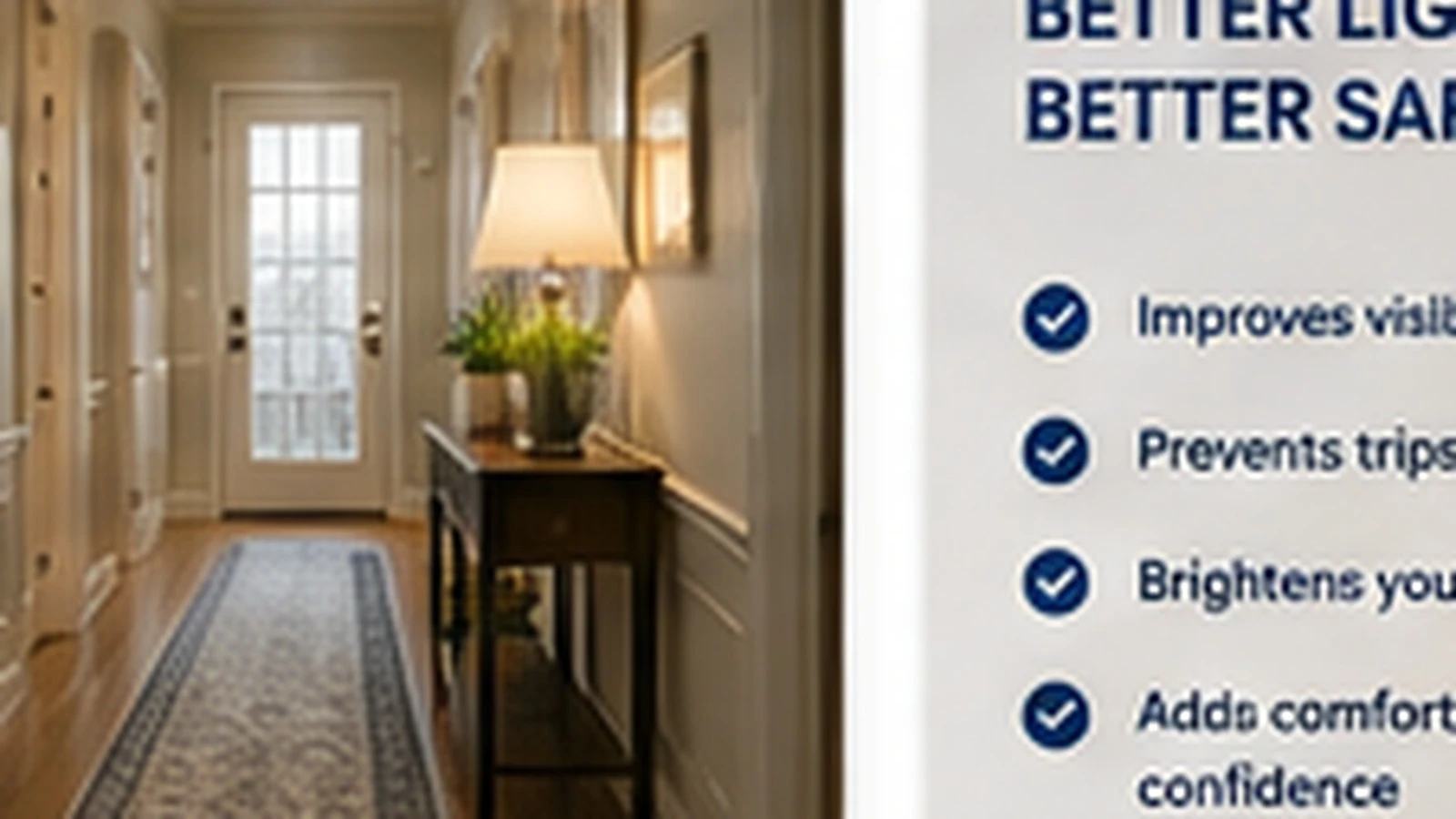 Concise factual description of the scene for How to Make Stairs Safer Without Remodeling; do not repeat the headline.