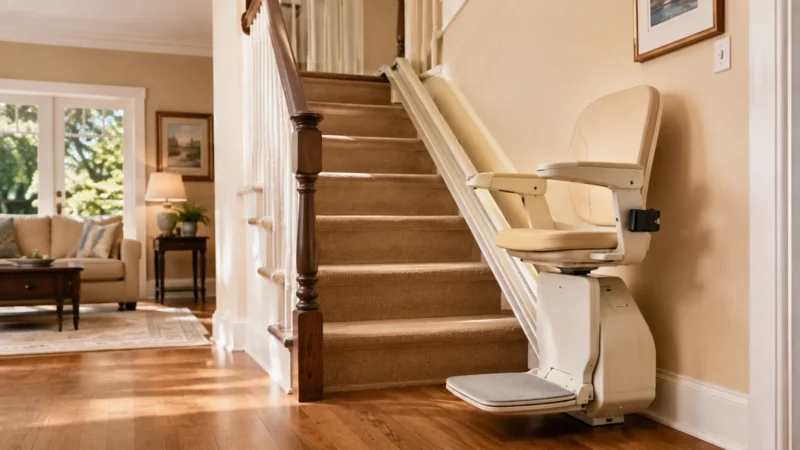 Concise factual description of the scene for Stair Lifts: What to Know Before Buying; do not repeat the headline.